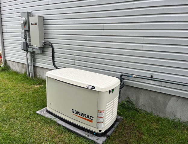 Generac 14KW backup generator on home in Almonte, ON