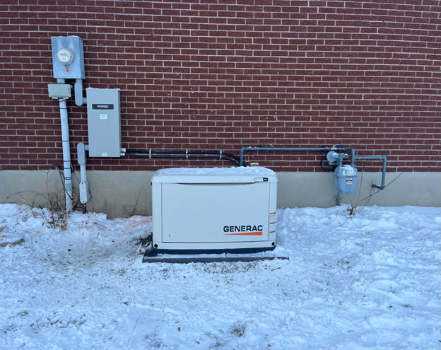 Generac 18KW backup generator on home in Almonte, ON