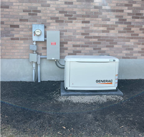 Generac 18KW backup generator on home in Carp, ON