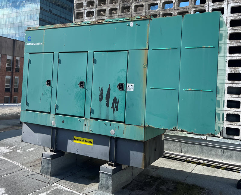 Commercial generator in Ottawa maintainted by Powers Servicing