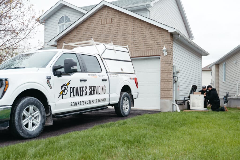 Generator installation in Ottawa by Powers Servicing